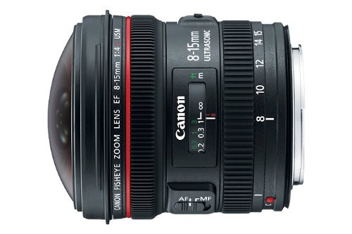 Canon EF 8-15mm f/4L Fisheye Zoom USM Lens