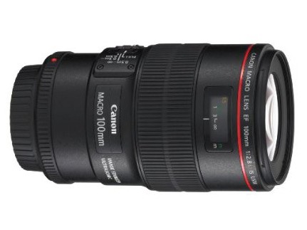 Canon EF 100mm f/2.8L IS USM 1-to-1 Macro Lens
