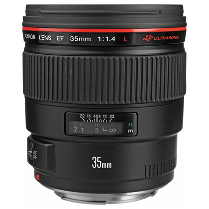 Canon EF 35mm f/1.4L USM Autofocus 35mm lens