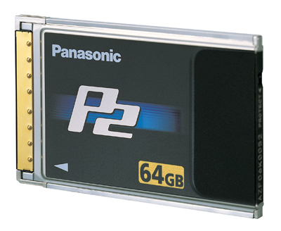 Panasonic P2 card, 64GB