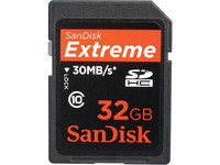 Sandisk 32GB Extreme SDHC Memory Card