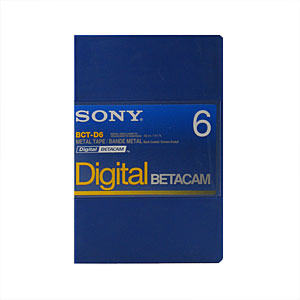 Sony BCT-D6, Digital Betacam