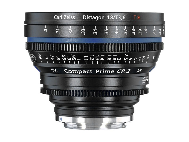 Zeiss Compact Prime CP.2 18mm/T3.6 Cine Lens (EF Mount)
