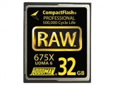Hoodman 32GB "RAW" Professional CF Memory Card