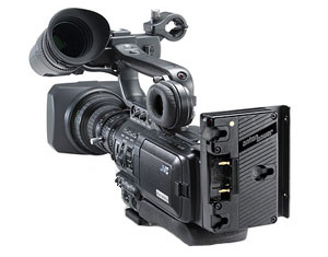 Anton Bauer adapter for JVC HD100, HD110