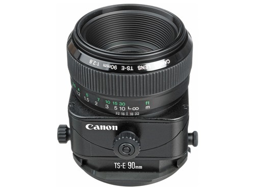 Canon TS-E 90mm f/2.8 tilt/shift telephoto lens
