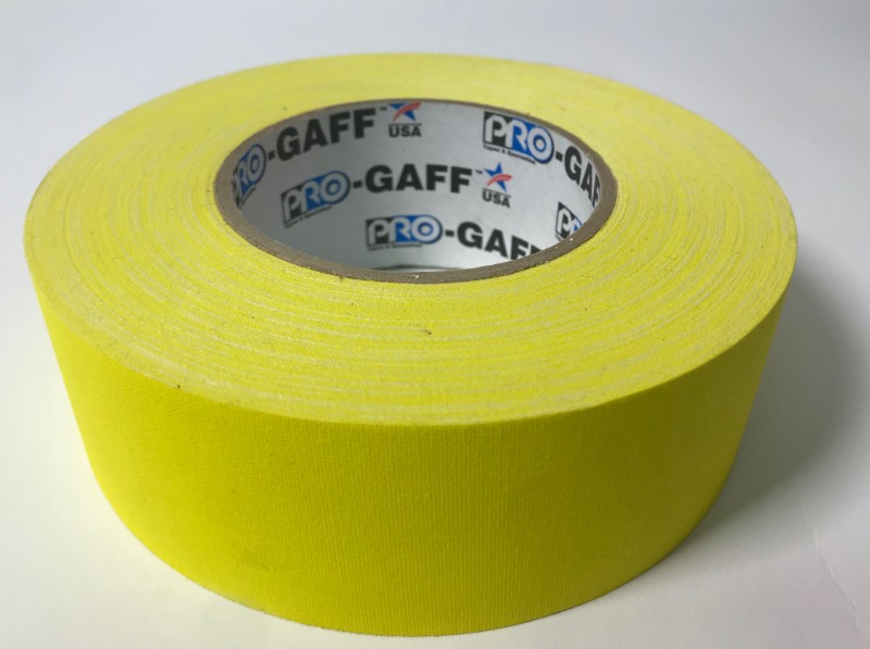 Tape, Gaffer's Tape, 2" Yellow