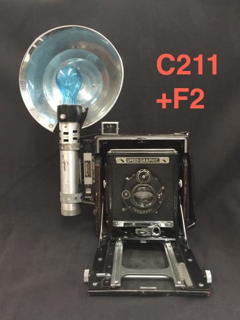 Speed Graphic 4x5 Camera Prop, #C211