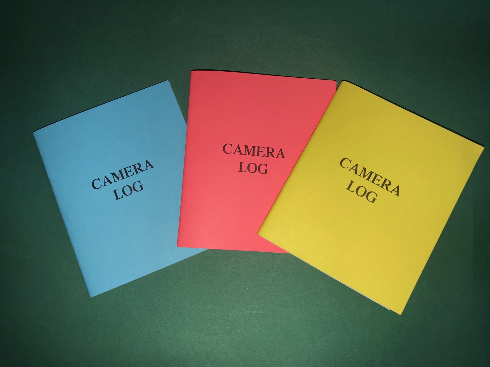 Camera Log Book