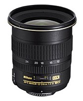 Nikon 12-24mm / f4 G ED-IF AF-S DX zoom lens
