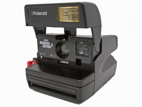 Polaroid 600 Business Edition Instant Camera Prop Black, #I3