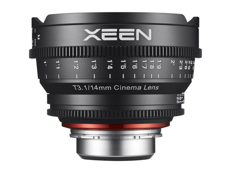 Rokinon XEEN 14mm T3.1 PL mount lens