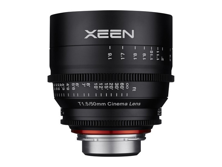 Rokinon XEEN 50mm T1.5 PL mount lens