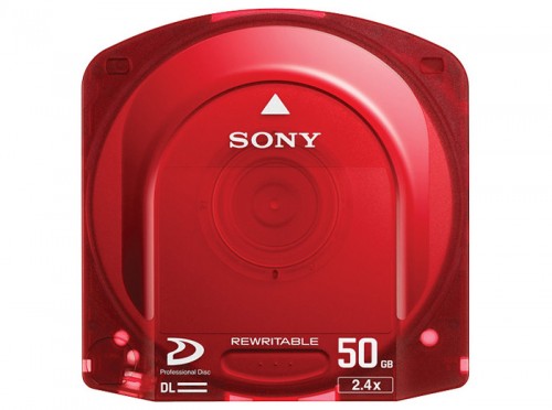 Sony PFD50DLA/3 XDCAM Dual Layer Professional Disc