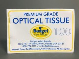 Premium Grade Optical Tissue, Pack of 100 Sheets
